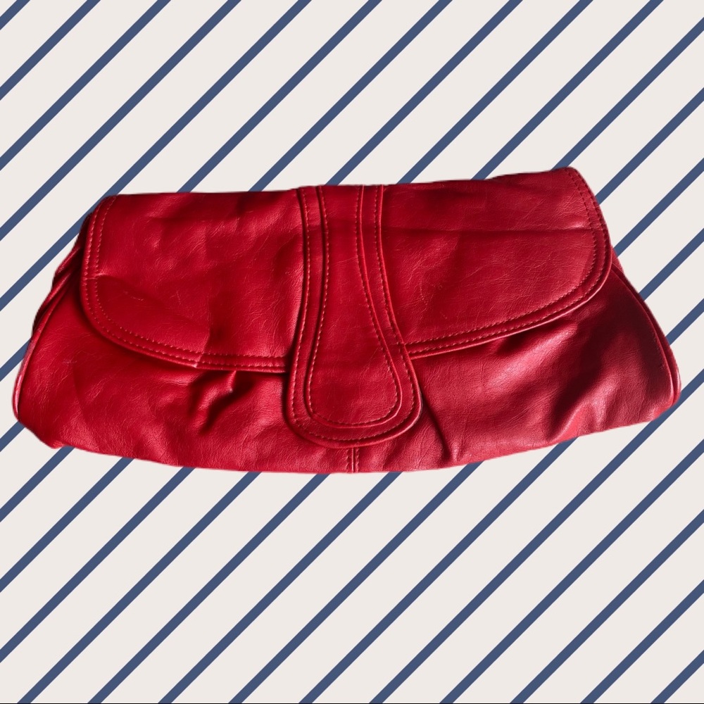 Red Clutch Purse